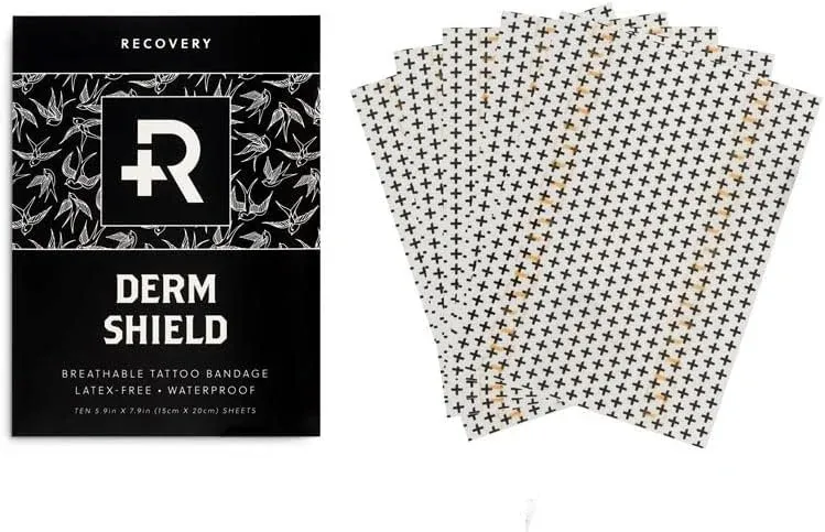 Derm Shield breathable tattoo bandage